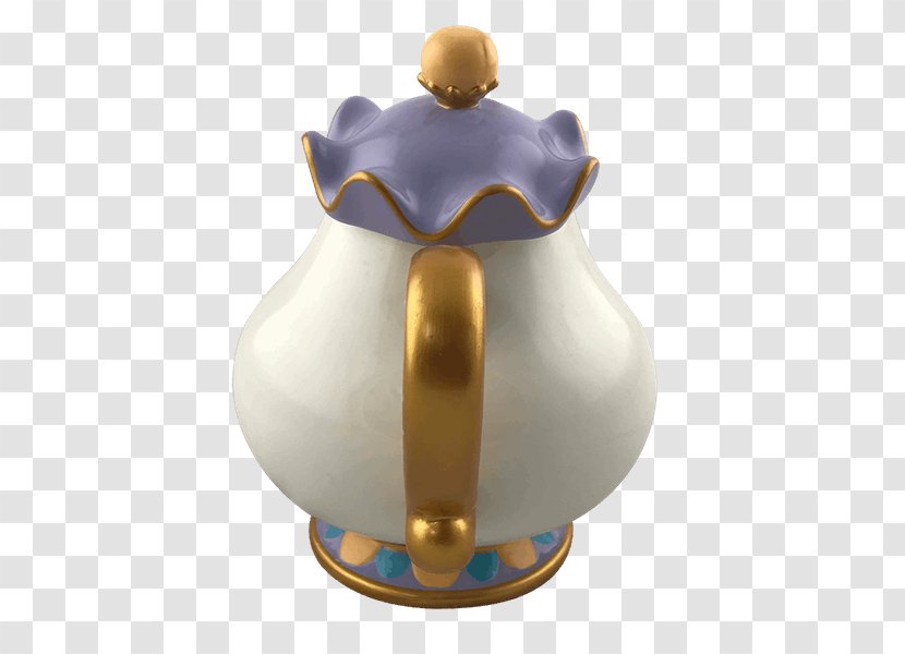 Mrs. Potts Beauty And The Beast Teapot Walt Disney Company Ceramic - Zingvn - Mrs Transparent PNG