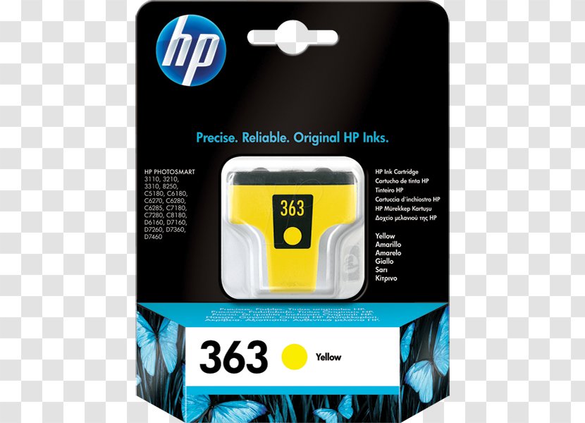 Hewlett-Packard Ink Cartridge Printer Toner - Multimedia - Hewlett-packard Transparent PNG