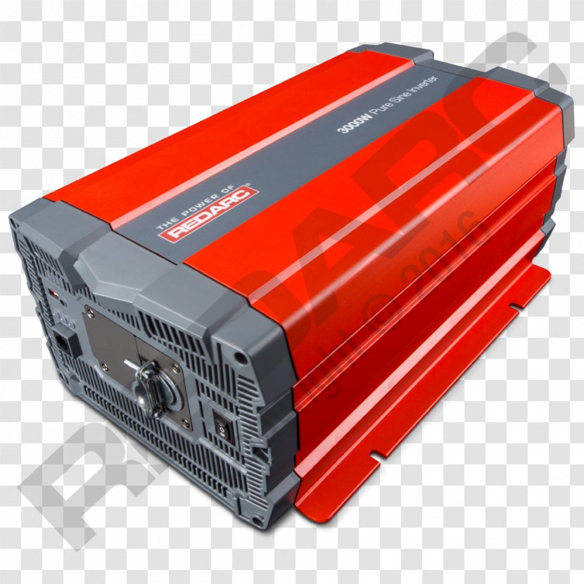 Power Inverters Battery Charger Sine Wave Redarc Electronics Electric - Supply - Inverter Transparent PNG