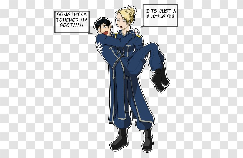 Figurine Uniform Costume Fiction Character - Heart - Roy Mustang And Riza Hawkeye Transparent PNG