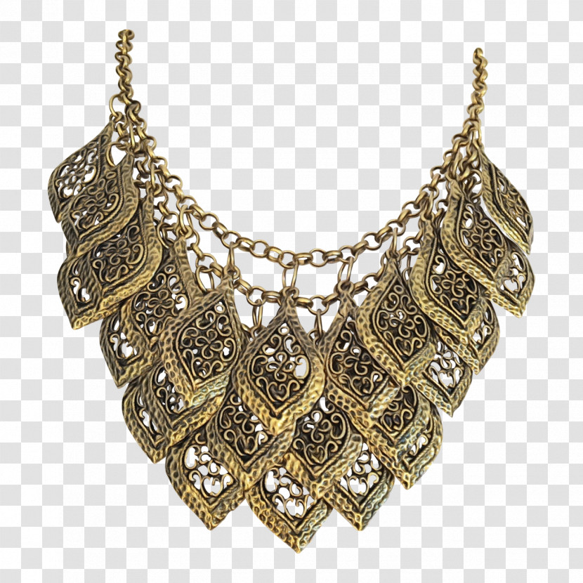 Necklace Gold Collar Gold Plating Transparent PNG