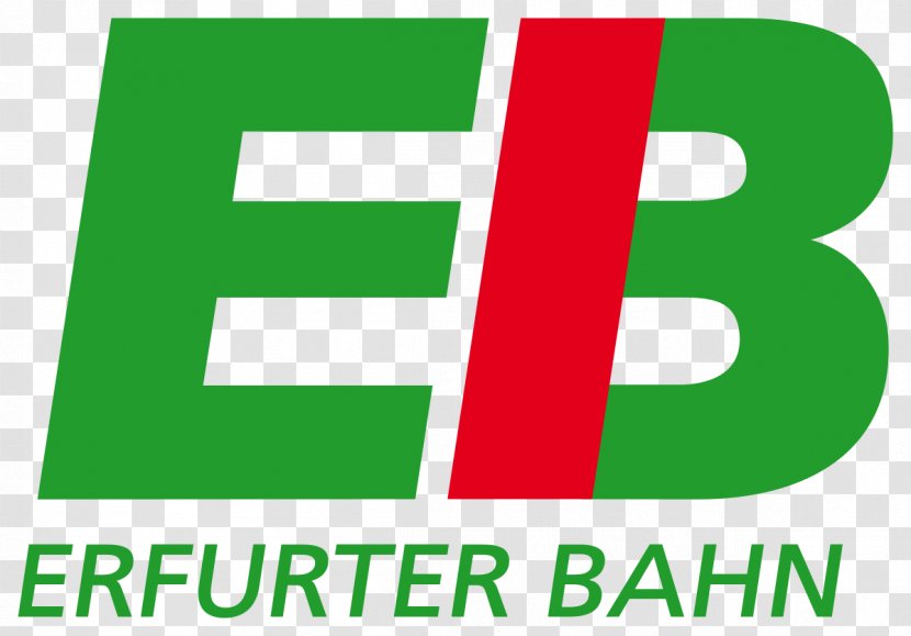Erfurter Bahn GmbH Train Logo Deutsche - Green Transparent PNG