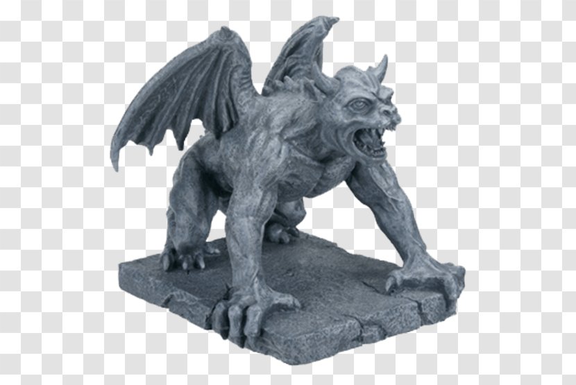 Gargoyle Statue Figurine Sculpture Gothic Art - Medieval Transparent PNG