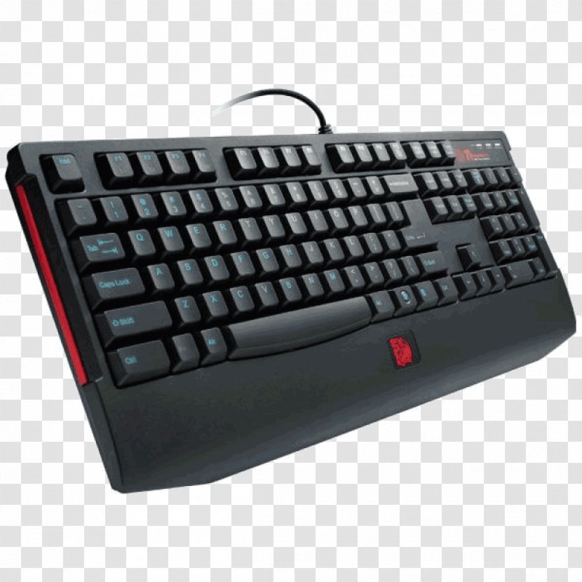 Computer Keyboard Mouse Tt ESPORTS Knucker Electronic Sports Thermaltake - Bungee Transparent PNG