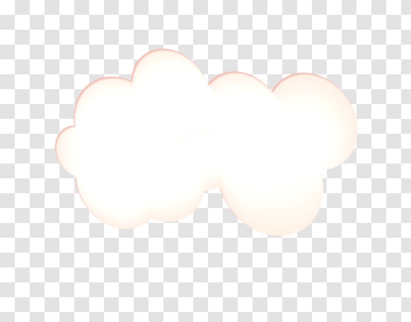 Heart Sky Cloud Computing - Cartoon Clouds Transparent PNG