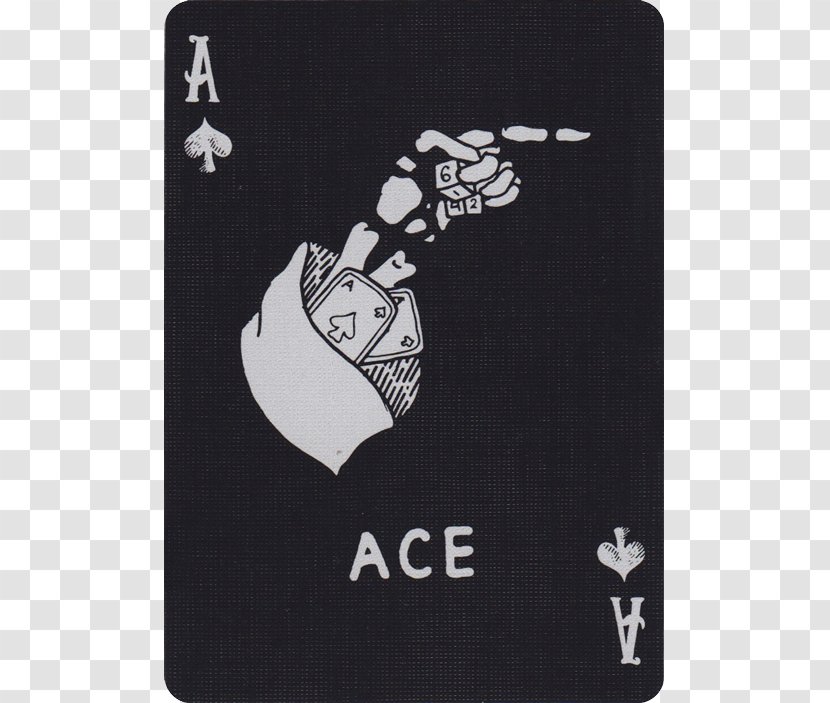 Rummy United States Playing Card Company Ace Of Spades - Cartoon Transparent PNG