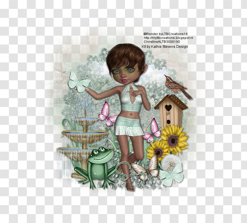 Toddler Doll Character - Fictional - Golden Butterfly Transparent PNG