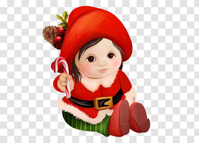 Christmas Elf - Fictional Character - Figurine Toy Transparent PNG