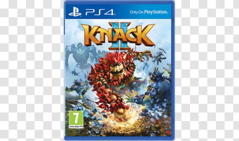 Knack II PlayStation 4 Video Game - Platform - Pc Transparent PNG