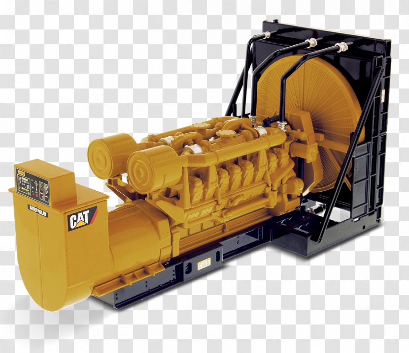 Caterpillar Inc. Heavy Machinery Engine-generator Excavator - Inc - Engine Transparent PNG