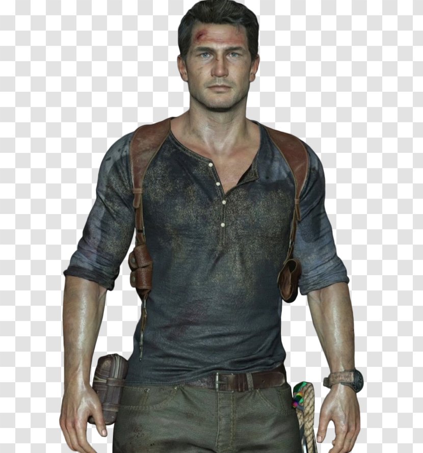 Uncharted 4: A Thief's End 3: Drake's Deception Uncharted: Golden Abyss 2: Among Thieves The Nathan Drake Collection - Neck Transparent PNG