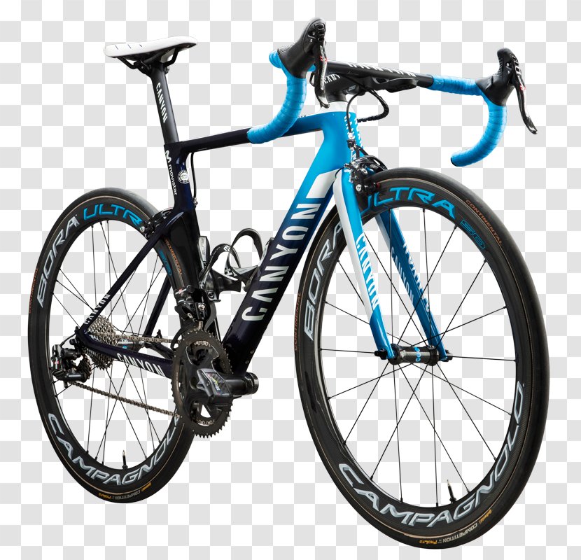 Movistar Canyon Bicycles Giant Cycling - Bicycle Frame Transparent PNG