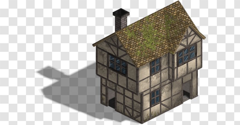 House Sprite Isometric Projection Building OpenGameArt.org Transparent PNG
