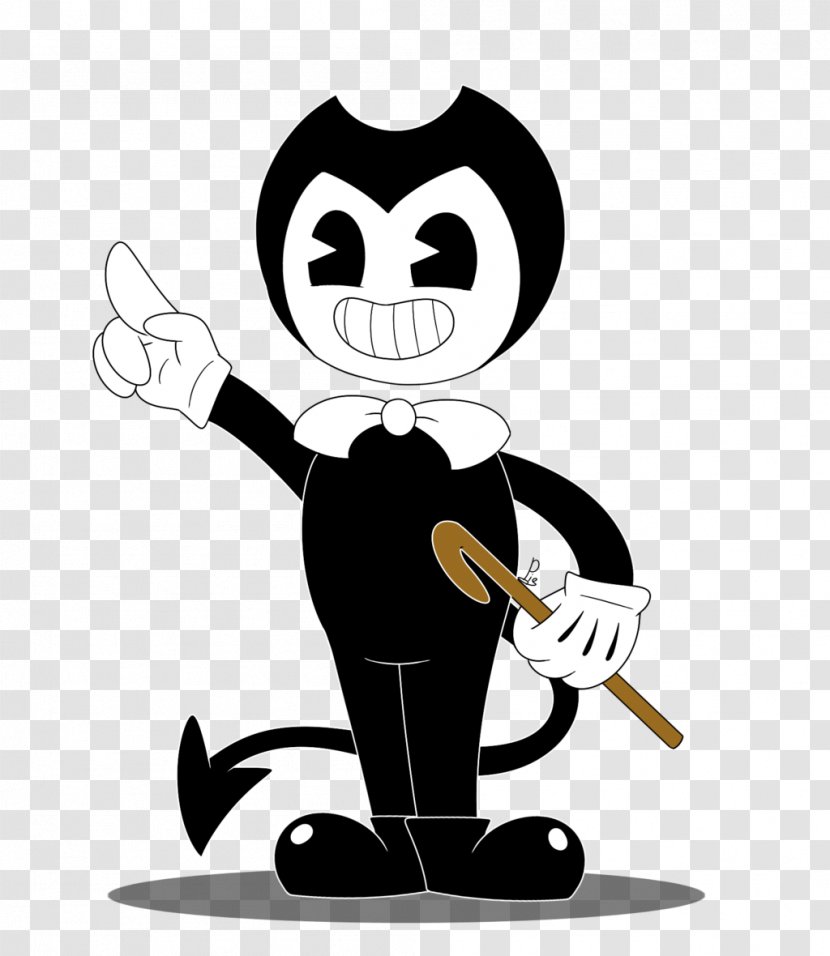 Bendy And The Ink Machine Drawing Clip Art - Digital Transparent PNG