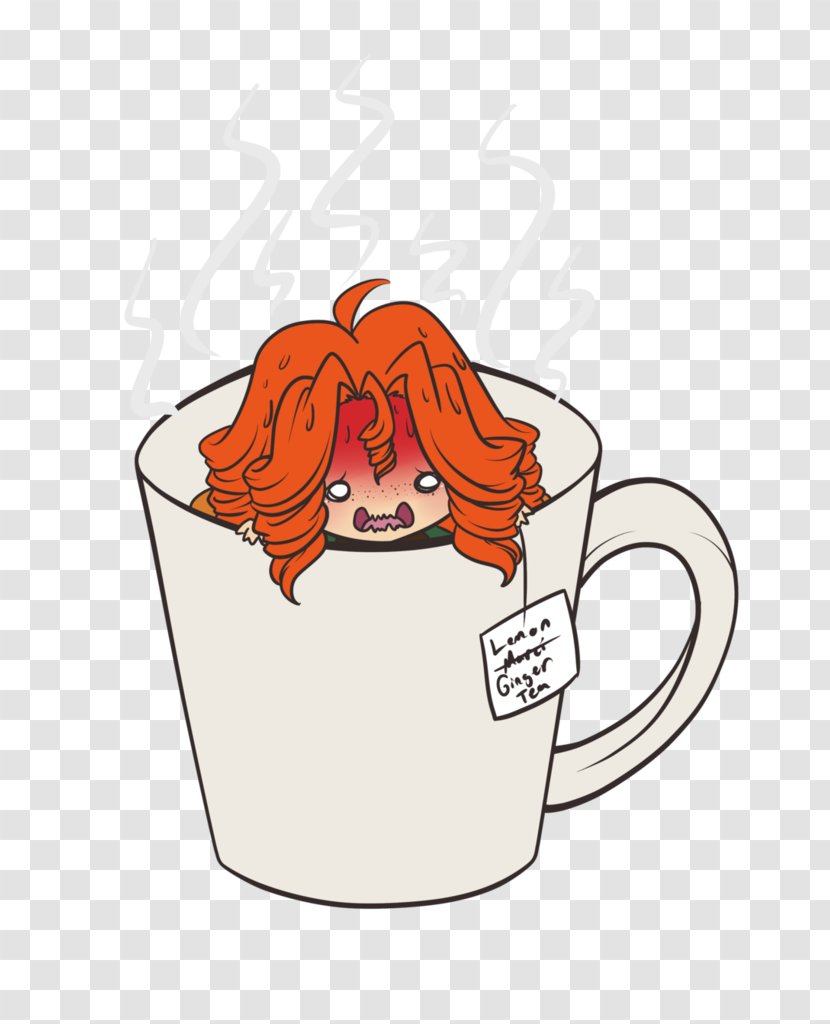 Coffee Cup Mug Flower Clip Art - Lemon And Tea Transparent PNG