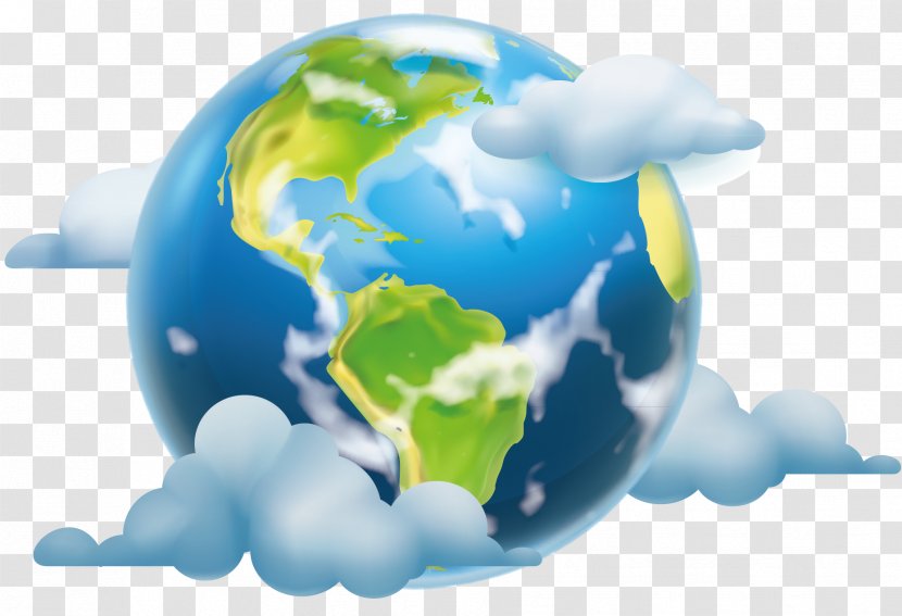 Earth Planet - Technology - Vector Transparent PNG