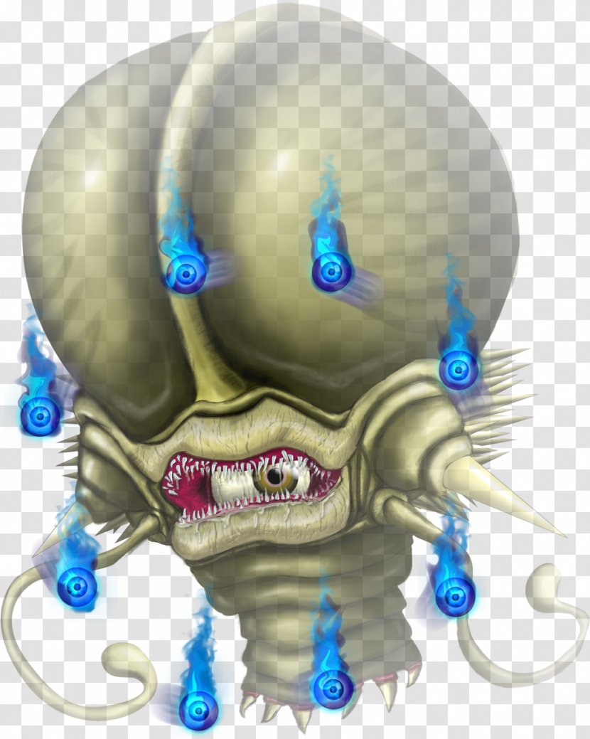 Super Metroid Metroid: Other M Mother Brain Phantoon - Watercolor - Extremely Transparent PNG