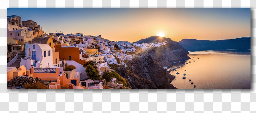 Oia Sunrise Morning Sunset Lighting - Vacation - Santorini Transparent PNG