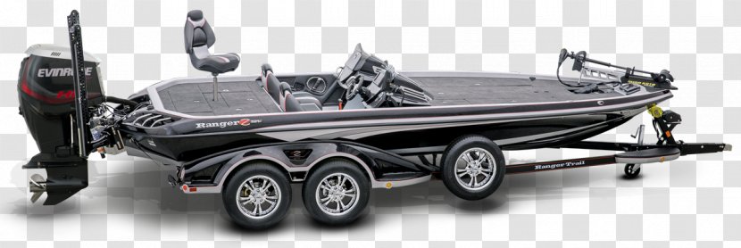 Motor Boats Bass Boat Ranger Fishing - On Water Transparent PNG
