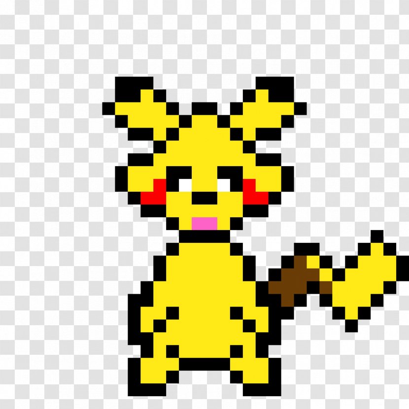 Pikachu Pixel Art DeviantArt Transparent PNG