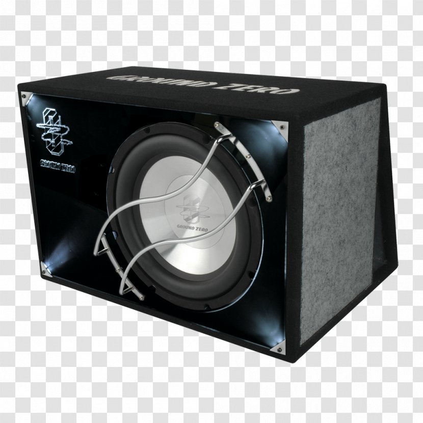 Subwoofer Bass Reflex Loudspeaker Audio Power Vehicle - Computer Speaker - Voice Coil Transparent PNG