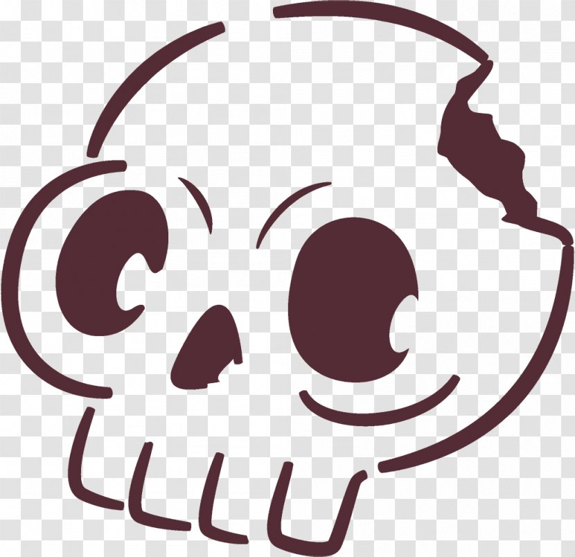 Skull Halloween - Headphones Smile Transparent PNG