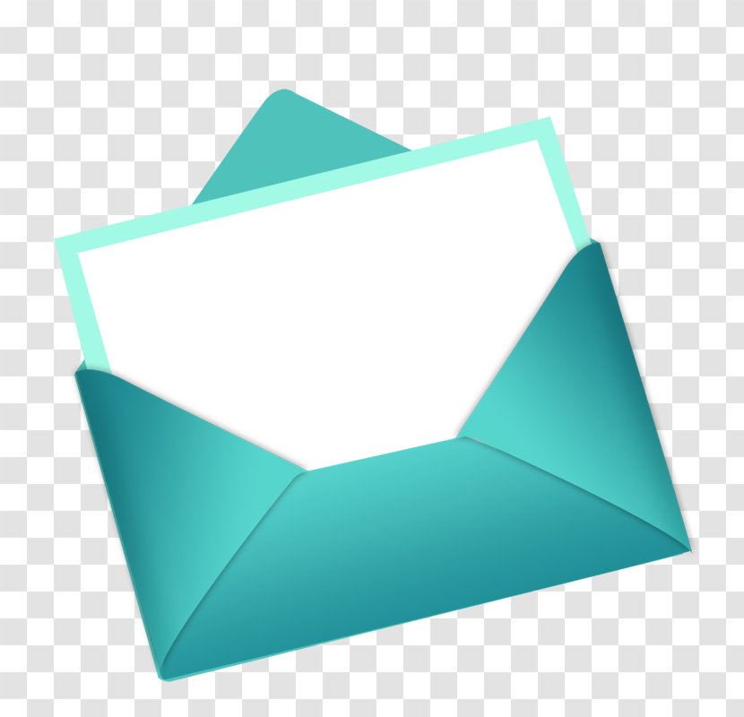 Paper Blue Letter Envelope - Sky Transparent PNG