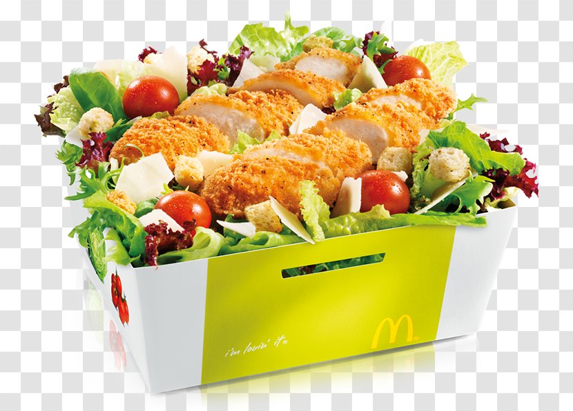 Caesar Salad Hors D'oeuvre Fried Chicken Fast Food KFC Transparent PNG