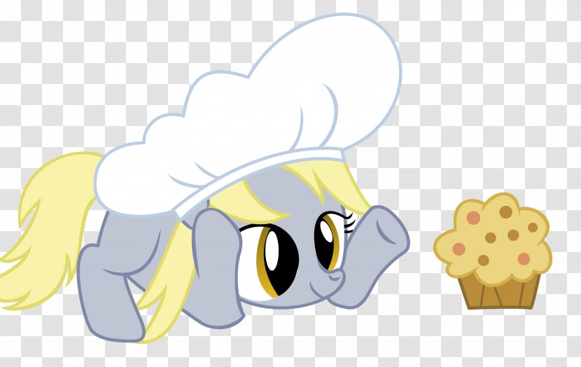 Derpy Hooves Muffin My Little Pony Cupcake - Frame Transparent PNG