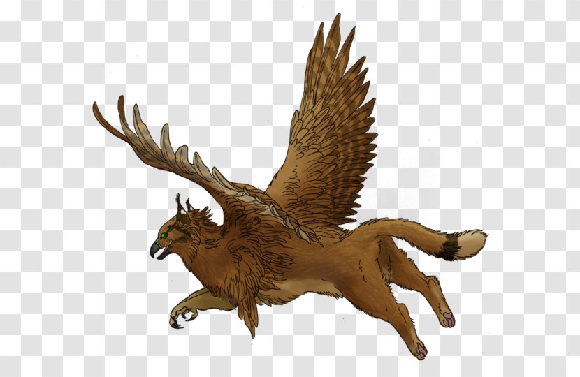 Griffin Legendary Creature Bestiary Drawing - Deer Transparent PNG