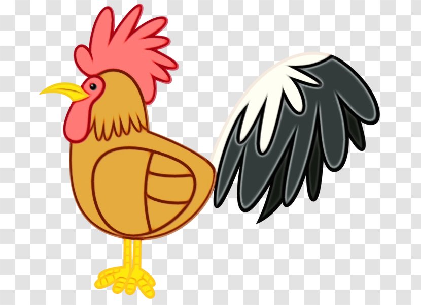 Chicken Cartoon - Beak - Livestock Wing Transparent PNG