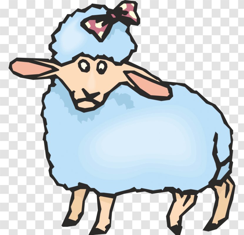 Sheep Cartoon Clip Art Transparent PNG