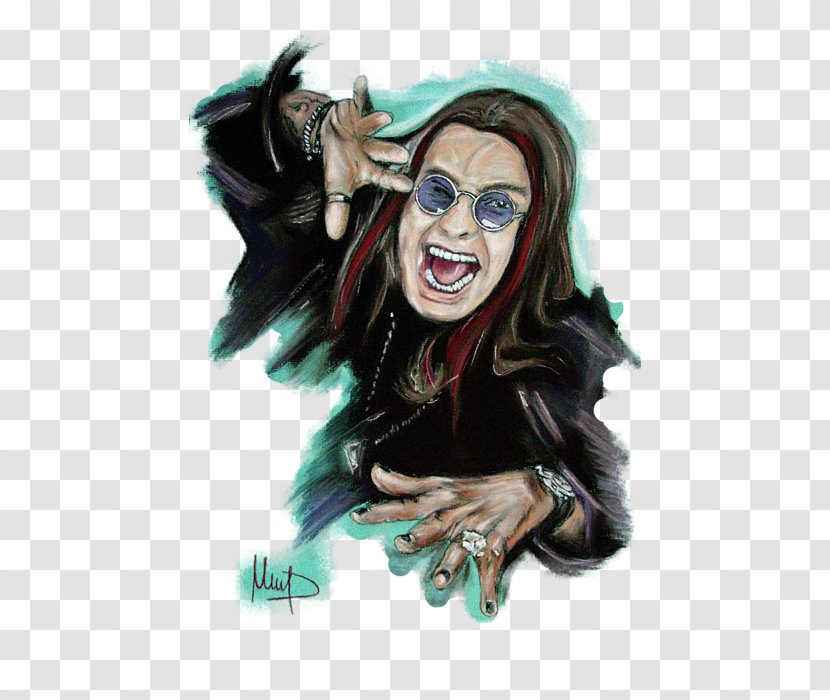 Painting Artist Drawing - Art - Ozzy Osbourne Transparent PNG