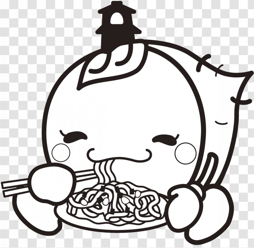 Fried Noodles 川越太麺焼きそば Renkei-ji Clip Art - White - Yakisoba Transparent PNG