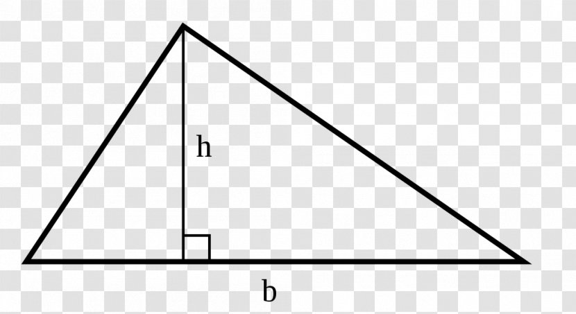 Right Triangle Point - Parallel - Measure Height Transparent PNG