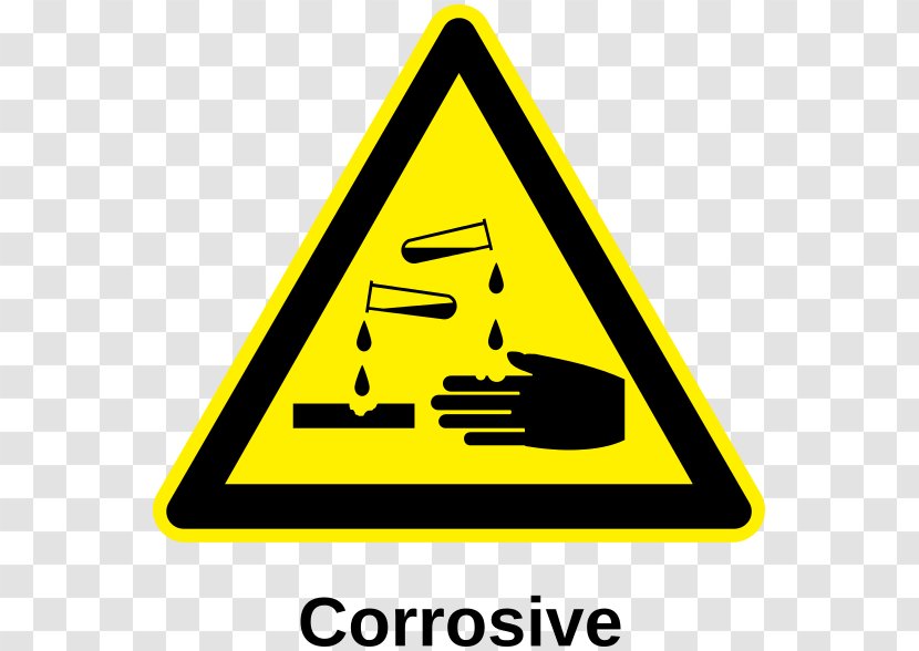 Corrosive Substance Hazard Symbol Acid Corrosion - Brand - Label Transparent PNG