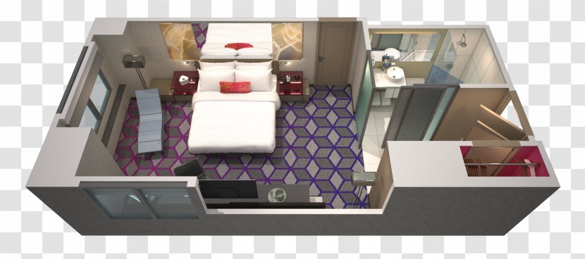 W New York - Manhattan - Times Square Hotel Room Furniture Theater DistrictCorner Transparent PNG