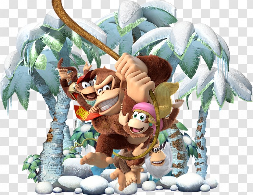 Donkey Kong Country: Tropical Freeze Nintendo Switch Wii U - Country - Gelo Transparent PNG