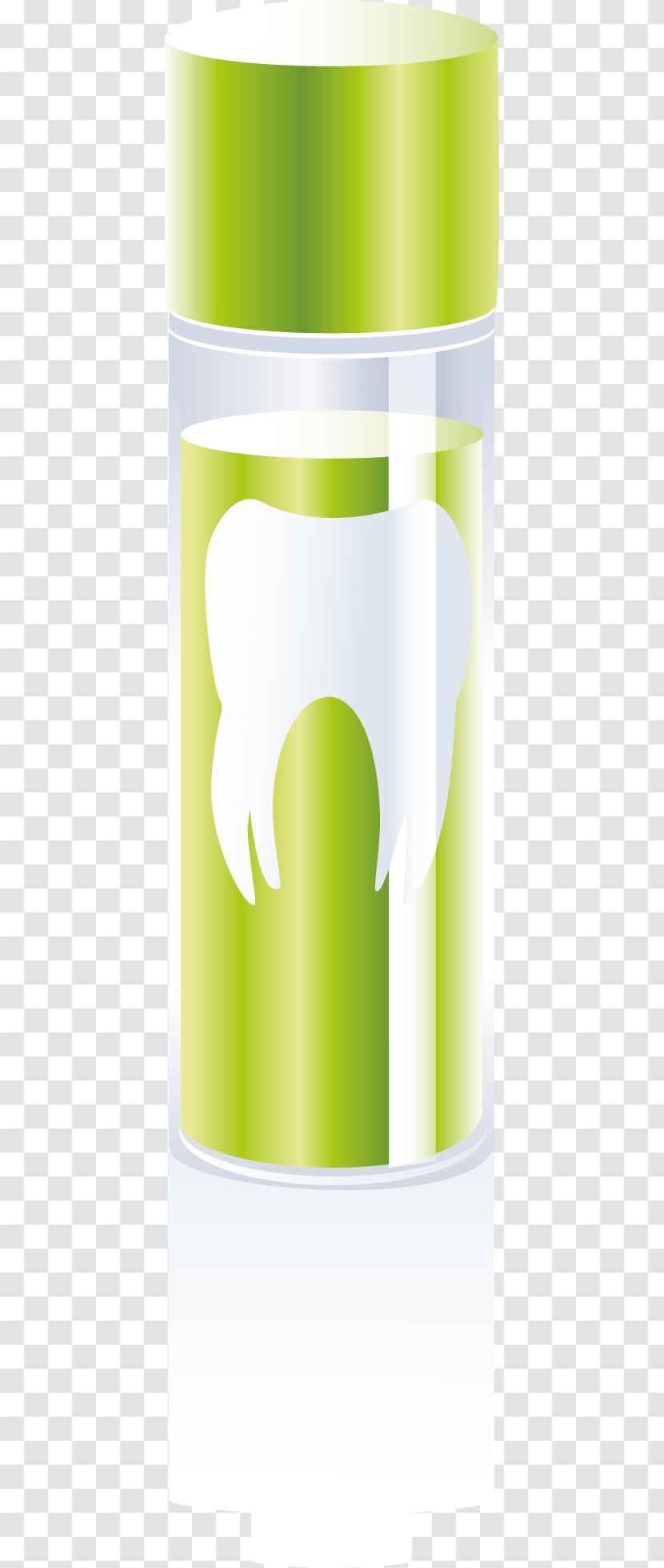 Mouthwash Tooth Euclidean Vector - Dental Plaque - A Beautiful Picture Of Bottle Teeth Transparent PNG