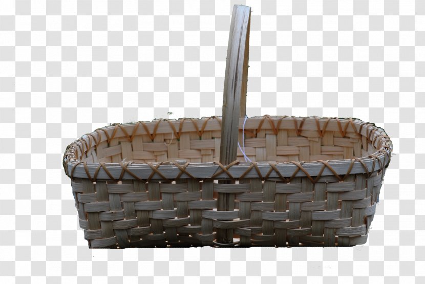 Picnic Baskets Basket Weaving Wicker Handicraft - Cesta Transparent PNG