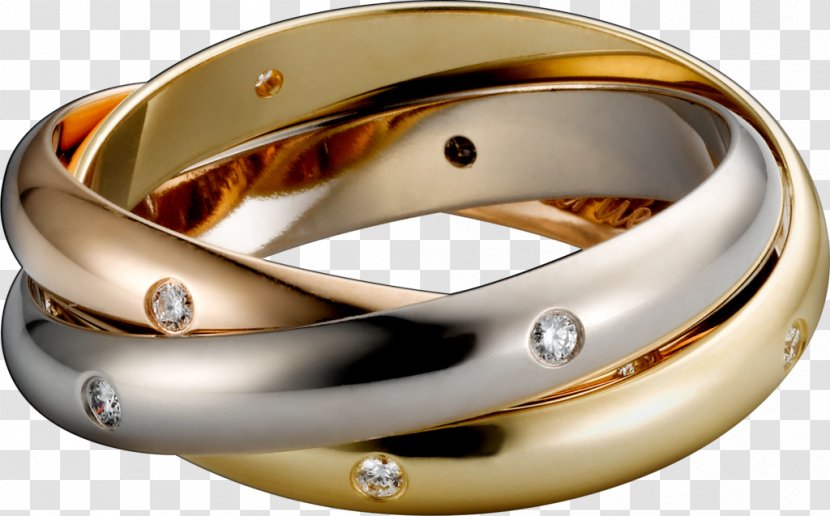Ring Cartier Jewellery Love Bracelet Gold - Platinum - Proposal Transparent PNG