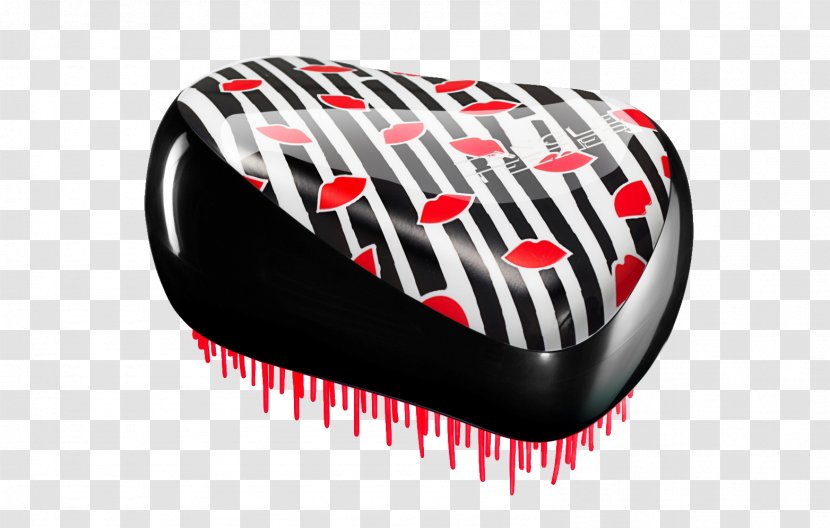 Tangle Teezer Hairbrush Hair Care Fashion - Zebra Transparent PNG