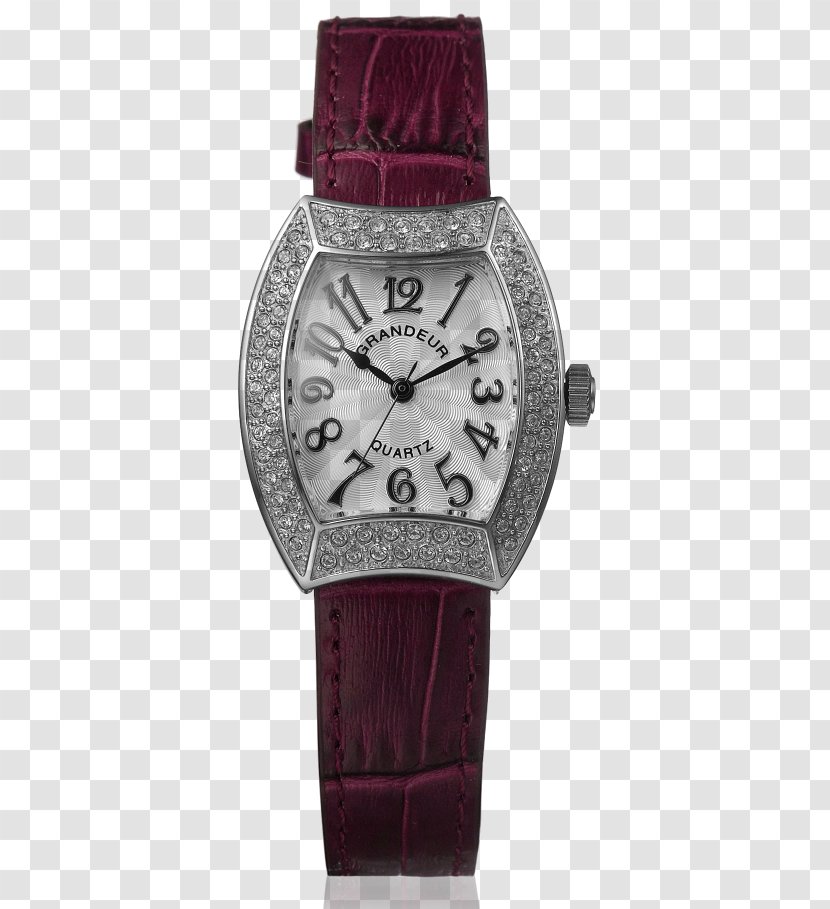 Watch Strap Lacoste - Brand - Classic Wine Red Leather Transparent PNG