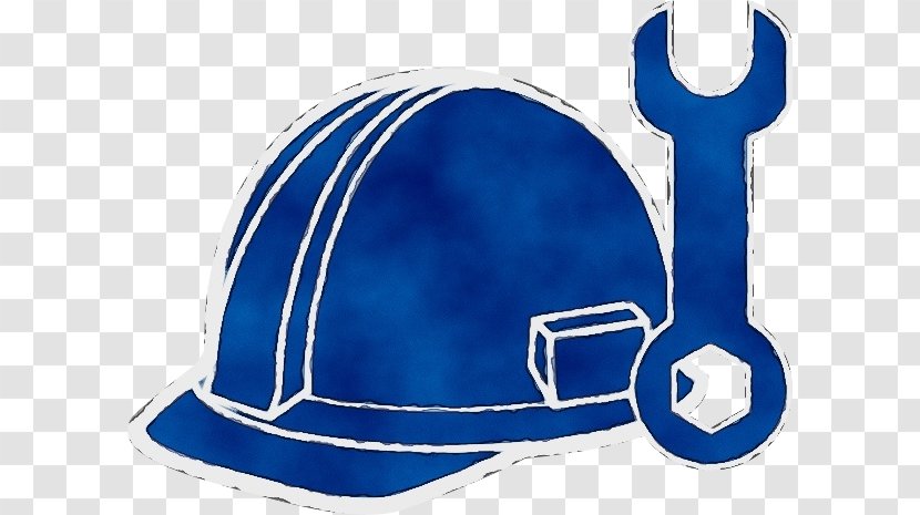 Helmet Personal Protective Equipment Hard Hat Batting Cap - Watercolor - Sports Gear Costume Transparent PNG