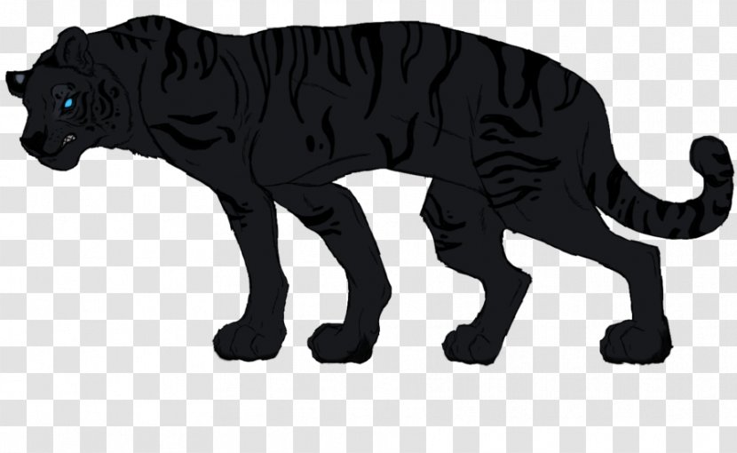 Black Tiger Lion Panther Leopard - Fauna - Goodbye Good Luck Transparent PNG