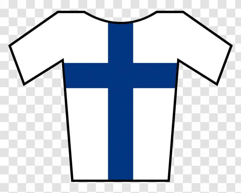 Cycling Jersey Clip Art - Symmetry - FINLAND Transparent PNG