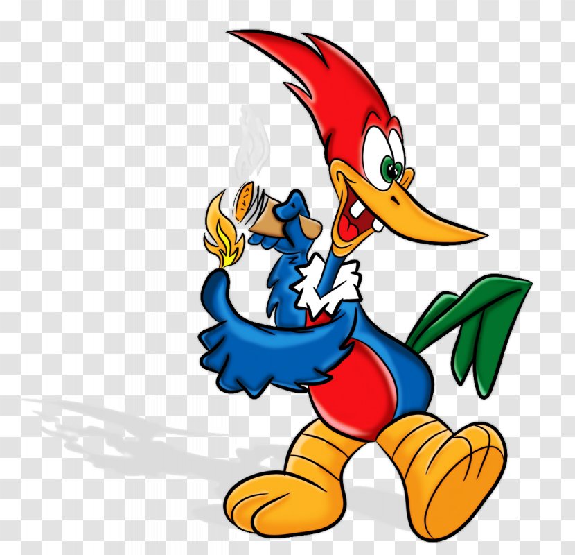 Woody Woodpecker Drawing Animation Film - Silhouette Transparent PNG
