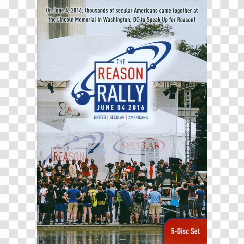Reason Rally Banner Championship Hobby Brand - Text - American Atheists Transparent PNG