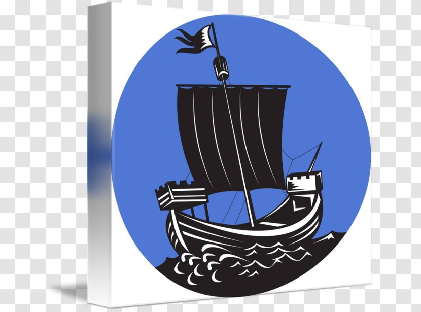 Caravel Viking Ships Cartoon - Anchor - Ship Transparent PNG