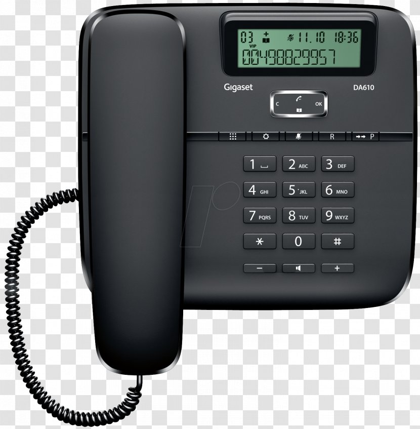 Business Telephone System Gigaset Communications Home & Phones Caller ID - Video Recorder Transparent PNG